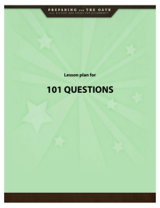 101 Questions - National Museum of American History