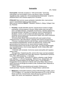 eosinophilia #1 - UCSF | Department of Medicine