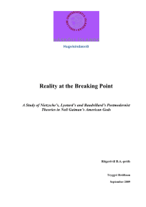 Reality at the Breaking Point-final version