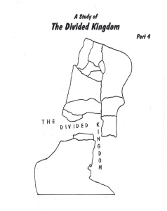A Study of the Divided Kingdom, Part 4
