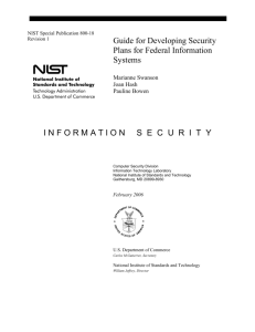 NIST Special Publication 800-18