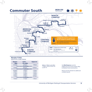 page 5 commuter_south WPI - University of Michigan Parking