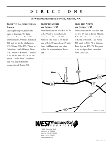 directions - West Pharmaceutical Services, Inc.