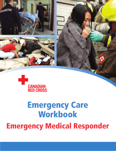 Emergency Medical Responder Workbook