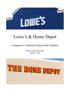 Lowe's & Home Depot