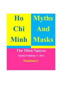 Ho Chi Minh's Myths And Masks - Summary