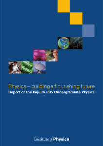 Physics – building a flourishing future