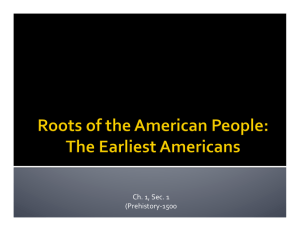 The Earliest Americans(Teacher Edition).