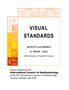 visual standards - International Council of Ophthalmology