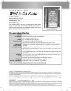 Wind in the Pines - Houghton Mifflin Harcourt
