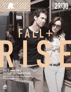 2015 vrn fall outlet convention - International Council of Shopping