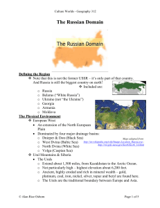 The Russian Domain