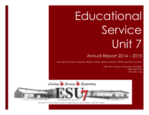 Educational Service Unit 7