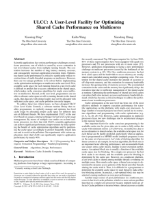 ULCC: a user-level facility for optimizing shared cache performance