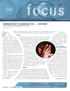 dermatology's changing face … and body