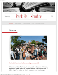 Park Hall Monitor