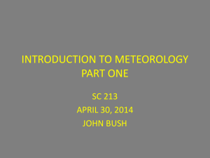 Introduction to Meteorology-Atmospheric