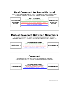 Privity in Covenants pdf