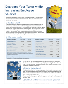 Decrease Your Taxes while Increasing Employee Salaries