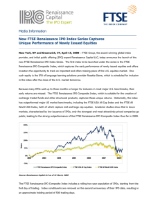 Media Information New FTSE Renaissance IPO Index Series