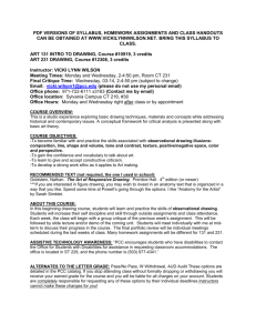 pdf versions of syllabus, homework assignments