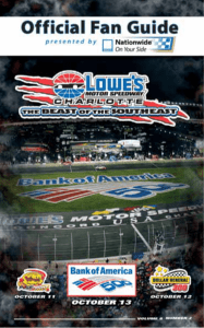 Table Of Contents - Charlotte Motor Speedway