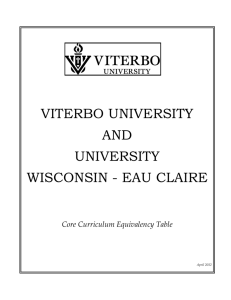 viterbo university and university wisconsin