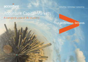 Accenture Capital Markets