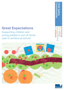 Great Expectations - Commission for Children and Young People
