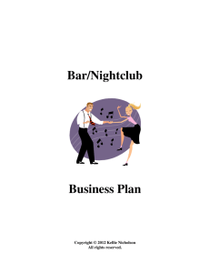 Fiverr-Nightclub Business Plan
