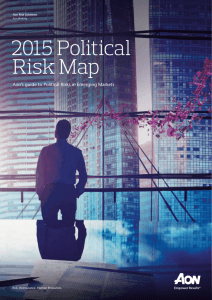 2015 Political Risk Map - Aon's Interactive Risk Map