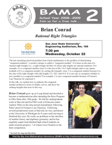 Brian Conrad - Bay Area Mathematical Adventures