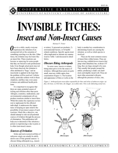 ENT-58: Invisible Itches: Insect and Non