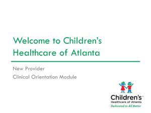 Physicians - Children's Healthcare of Atlanta