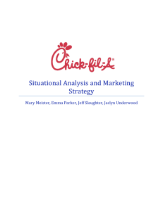 Situational Analysis and Marketing Strategy