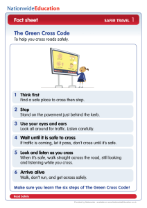 Fact sheet The Green Cross Code