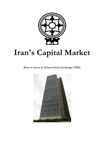 Iran's Capital Market