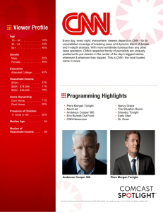 news operation, CNN's respected family of