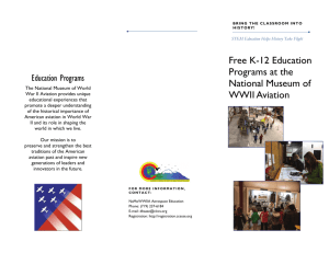 Free K-12 Education Programs at the National Museum of WWII