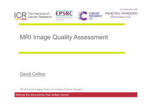 MRI Image Quality Assessment