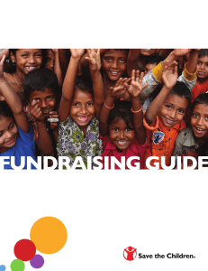 Fundraising Guide - Save the Children