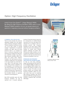 Option: High Frequency Oscillation