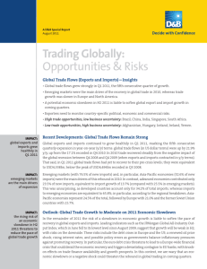 Trading Globally: Opportunities & Risks