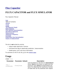 Flux capacitor and simulator