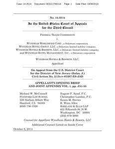 Appellant's Opening Brief - Electronic Privacy Information Center