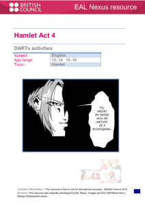Hamlet Act 4 Nexus resource - EAL Nexus