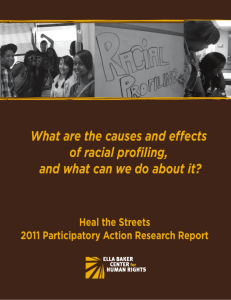 What are the causes and effects of racial profiling