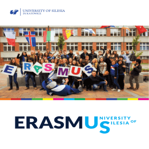 ERASMUS guide - Uniwersytet Śląski