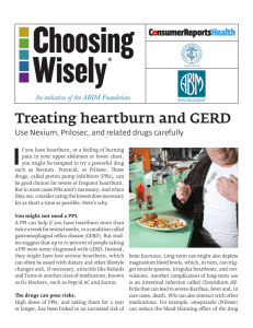 Treating heartburn and GERD