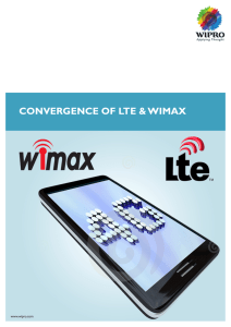convergence of lte & wimax